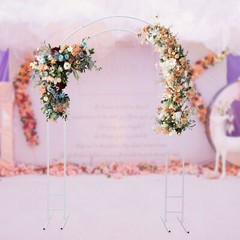 Metal Stand Arch 7.2ft Wedding Balloon Backdrop Party Stand For Garden Outdoor