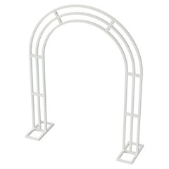 Heavy Duty Metal Wedding Arch Aisle Arbor Floral Arrangement Backdrop Multi-Use