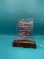 wedding Custom Made Led sign custom