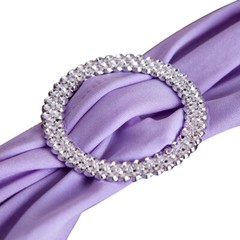 100 Spandex Stretch Chair Cover Sashes Bow for Wedding Party(Lavender)~FREE SHIP