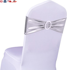 50PCS Spandex Chair Sashes with Buckle Stretchable Chair Bands for Wedding & Eve