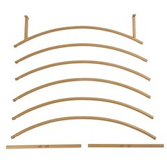5 feet Gold Balloon Circle Metal Frame Round BACKDROP STAND Wedding Arch Party