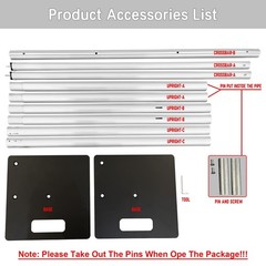 Pipe and Drape Backdrop Stand,8ft x 10ft Backdrop Stand, Adjustable Metal Hea…
