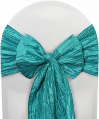 Crinkle Taffeta Chair Sashes Dusty Rose Pack of 10 Sashes Weddings Events Hotels