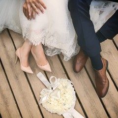 Topincn Wedding Pillow Eemoon Flor Girl Basket White Wedding Pillow Romantic