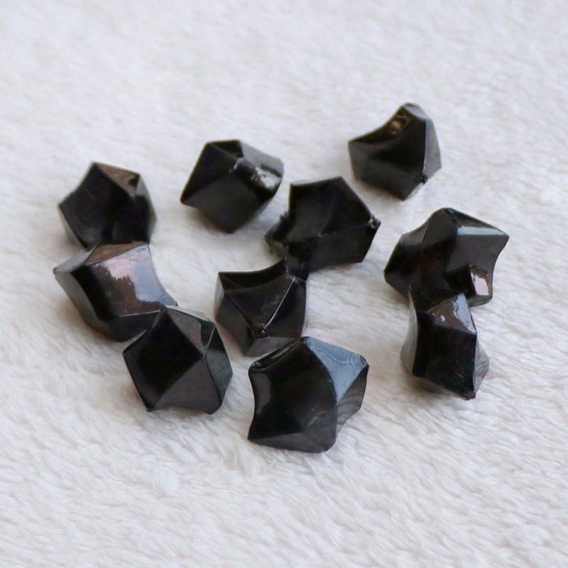 Plastic Gem Stones Nuggets Ice Rocks Table Scatter Fish Tank Vase Decor 27*20mm