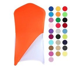 Chair Cap Covers Chair Hood Sash Chair Hat bands (Orange, 20pcs) Orange 20