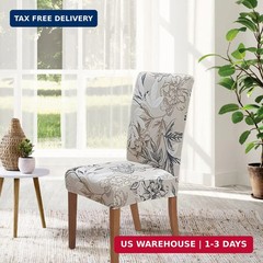 SPRINGRICO Chair Covers for Dining Room Set of 4, Stretch Dining Chair Cover, Wa