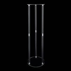10pcs 80cm Acrylic Artificial Flower Vase Stand Wedding Centerpieces Decoration