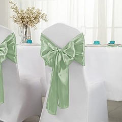 Pack Satin Table Runner x 108 Inch, Smooth Table Runners for 12 Sage Green