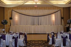 120″ x 108″ 9ft CHIFFON VOILE SHEER DRAPE PANEL BACKDROP WHITE CURTAIN WEDDING