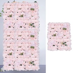 6 Pack 24″x16″ Panel 3D Hydrangea Flower Photo Wall Decoration for Wedding Home
