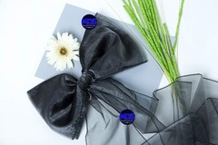 MDS Pack of 25 Organza Chair Sashes Bows for Wedding Reception Event Banquets…