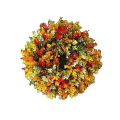 Harvest Festival Wreath Lightweight Fabric Artificial Flowers Door Hang