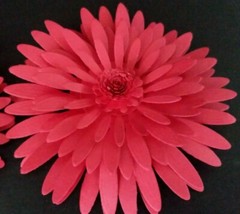 Paper Flowers Wedding Party Nursery Backdrop Wall Decor Shower Daisy 2 Pieces