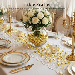 Premium Acrylic Crystal Fake Ice Rocks 150PCS Vase Stabilizer Table Decor New