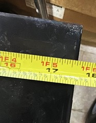 Heavy Duty 17.5″ Square Base Plate for 1″ Post – Durable Metal Stand
