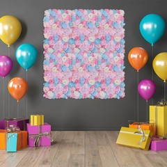 Flower Wall Decor, 23.6″ X 15.7″ Silk Rose Wall for Wedding, Party, Nursery