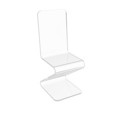 Returned Unit Acrylic Chair (16″x17″x40″) Fully Assembled 250lb Capacity