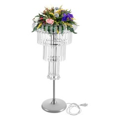 Flower Stand, Wedding Flower Stand with LED, 4 Tier Flower Stand