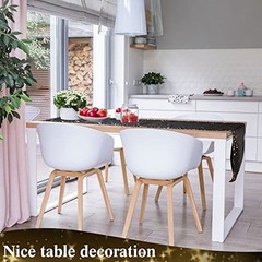 4 Pack Table Runner 12 x 108 Inch Sequin Rectangular Table Runners for