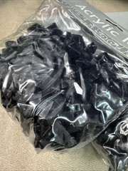 550 Pcs Acrylic Ice Crystal Like Pieces Dazzled Bling Wedding Decorations Supply