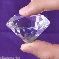 30mm Crystal Diamond Paperweight Decorative Ornament Wedding Gifts Keepsakes