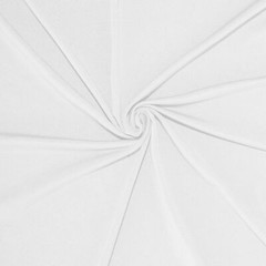 5 ft x 10 ft WHITE 4-Way Stretch Spandex Divider Backdrop Curtain Party Wedding