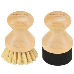 DEBETOOL Cutting Board Oil Wax Applicator and Scrub Medium, Yellow+black
