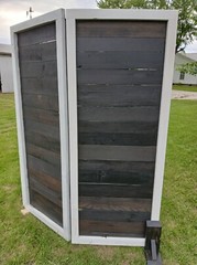 New Rustic Farmhouse Wood 3 Panel Backdrop Decor Display Wall- Weddings, Events