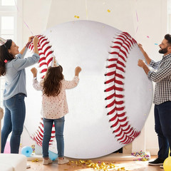 79 Inch Baseball Banner Party Decorations Large Hanging Sport Themed Party Backd