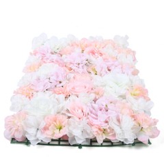 8 Pieces Artificial Flower Wall Silk Flower Beautiful Floral Wall 40x60cm Decor
