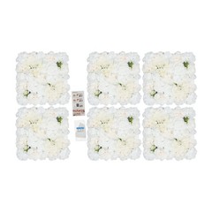 Artificial Flower Wall Panel,Wall Decoration Artificial Flower Backdrop Reusable