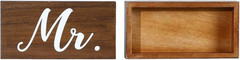 Rustic Mr and Mrs Sign for Wedding Tables, Wooden Mr and Mrs Letters for Sweethe