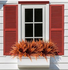12 Bundles Artificial Plants, Fake Boston Fern Fall Outdoor UV Resistant …