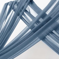 Dusty Blue Wedding Arch Draping Fabric 1 Panel 29″ x 6.6 Yards Extra Long