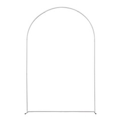 3 Pcs Wedding Backdrop Stand Balloon Metal Shelf For Outdoor Venue Decor White
