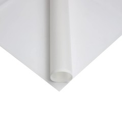 HYSSINOWRAP 20 sheet .flower wrapping paper. 20 Count (Pack of 1), WHITE