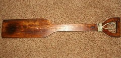 Beach Wedding Tiki Bar Decor, Hand-Painted Vibrant Colors Wood Tiki Paddle