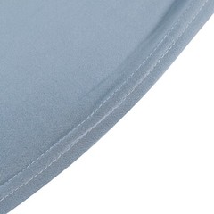 10 Dusty Blue Spandex Fitted Banquet Chair Covers Wedding Reception Decorations