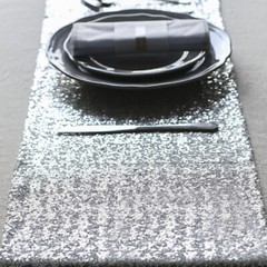 12″x108″ Glitter Dining Table Runner Sequin for Birthday Wedding Supplies Decor