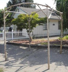 Driftwood Chuppah Wedding Arch Arbor Canopy Huppah Jewish Ceremony H 7 ft W 6 ft