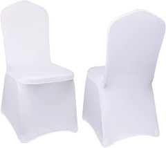 10 Black POLYESTER Folding Flat CHAIR COVERS Wedding Banquet Dinner Decorations
