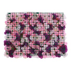 6 Pcs Artificial Flower Wall Panel For Wedding Backdrop Decor Outdoor 60X40CM