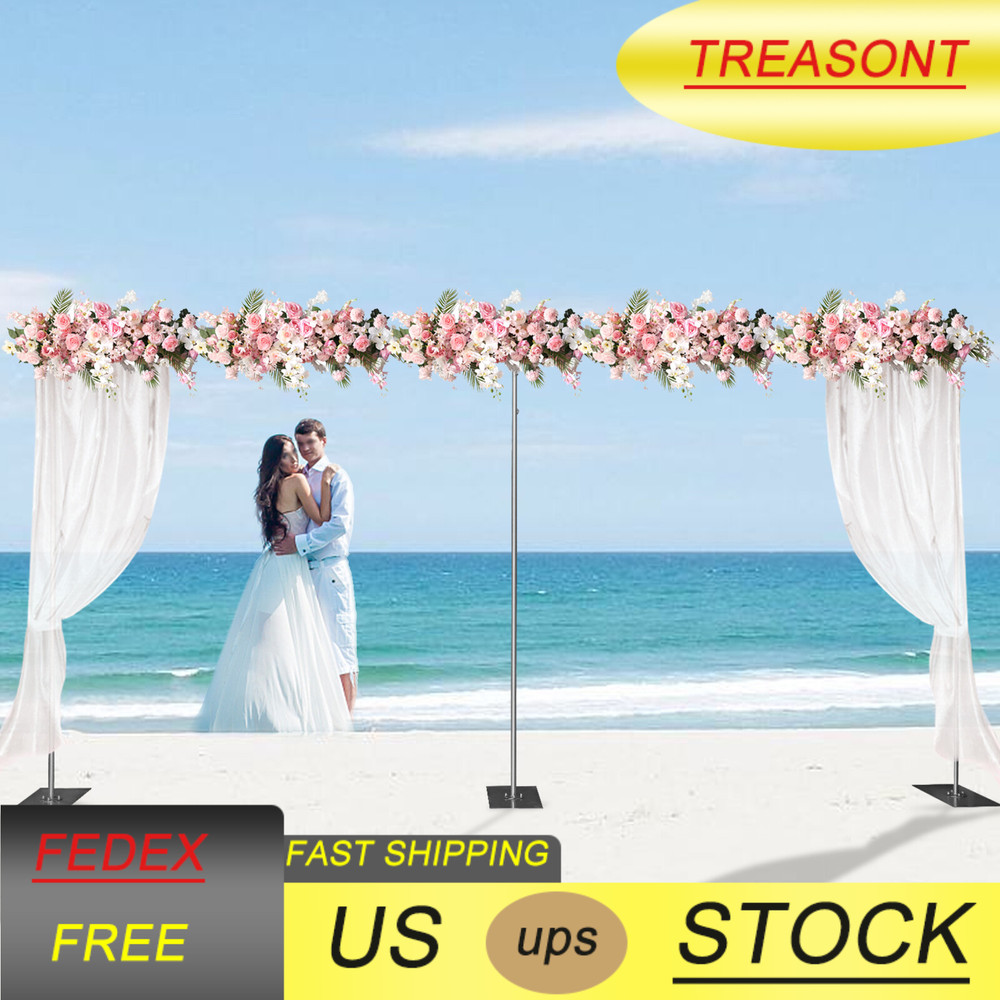 Silver Backdrop Stand Professional Backdrop Stand Pipe Kit High-quality Steel