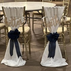 Better Together Chair Signs,Wedding Bride And Groom Signs for Bridal Shower B…