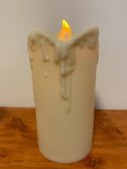 Battery Operated Flickering Pillar Candle Sets