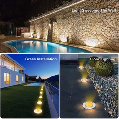 4 Pack 3w 12v Low Voltage In-ground Lights LED Landscape Light Waterproof IP6…