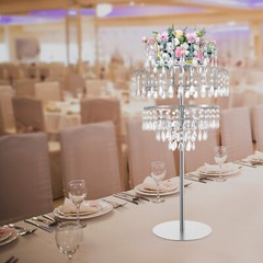 5-Tiers Flower Stand Multi-function Flower Stand Tabletop Wedding Flower Stand