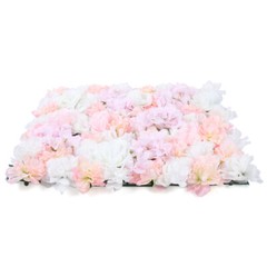 8 Pieces Artificial Flower Wall Silk Flower Beautiful Floral Wall 40x60cm Decor